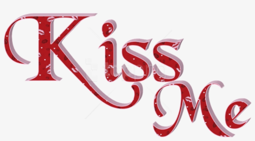 Free Png Download Red And Pink Kiss Me Png Images Background - Kiss Me Png, transparent png