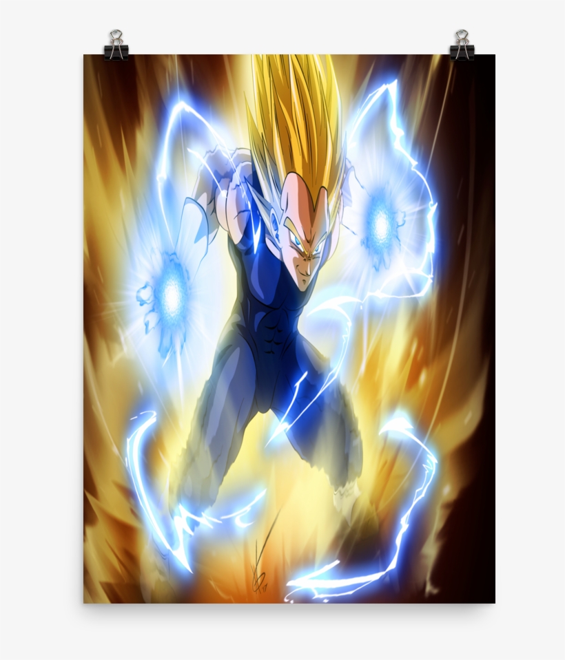 Ss2 Vegeta Poster - Fairy, transparent png