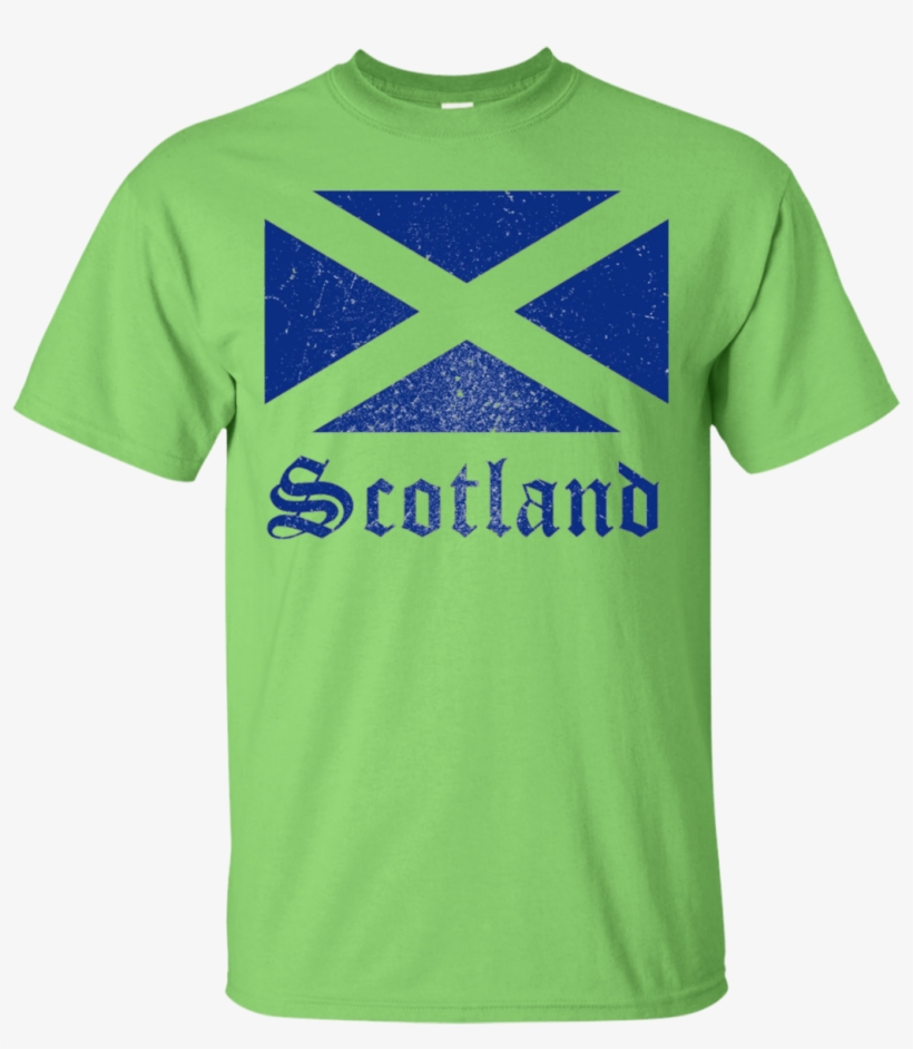 Distressed Scottish Flag Scotland National Pride T-shirt - Makes Up Uk Flag, transparent png