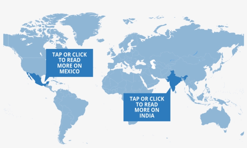 Partnering Against Corruption Initiative Diagnostic - Flat World Map Icon, transparent png