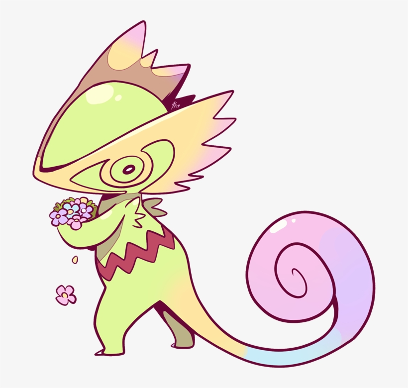 Easter And Spring Themed Kecleon And Sableye For A - Cartoon, transparent png
