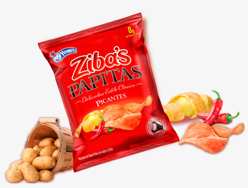 Zibas Papitas Picantes - Zibas Picantes, transparent png