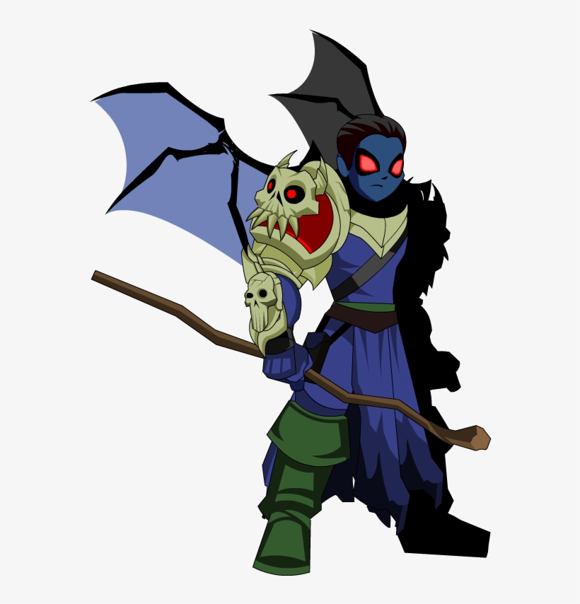 Necromancer Avatar Photo - Aqw Necromancer Class, transparent png