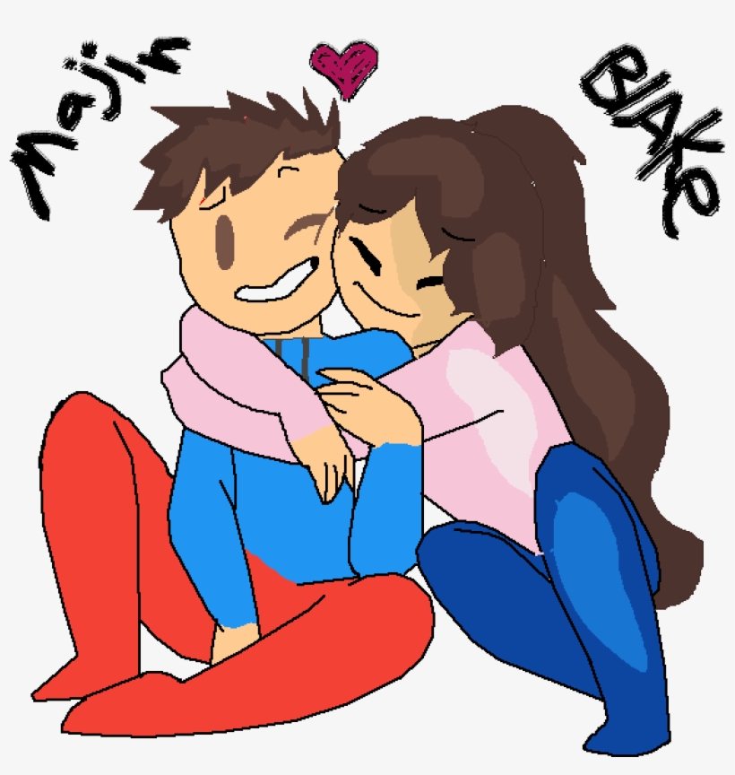 Blake And Majin - Love, transparent png