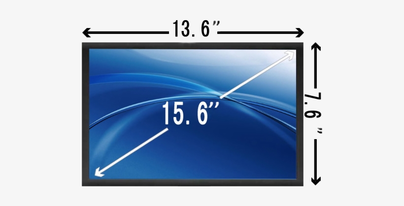 6″ 1920×1080 Ips Fhd Led Matte Type Display - 11.6 Inch Laptop Screen, transparent png