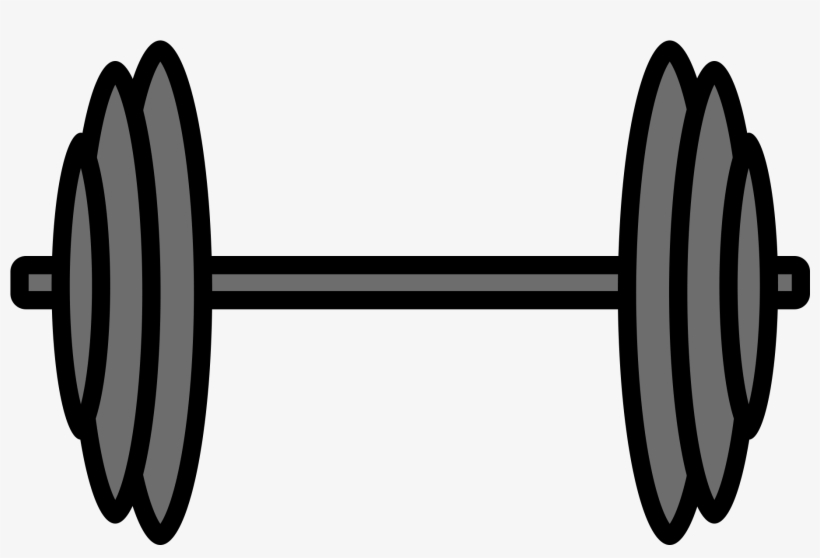 Barbell, transparent png
