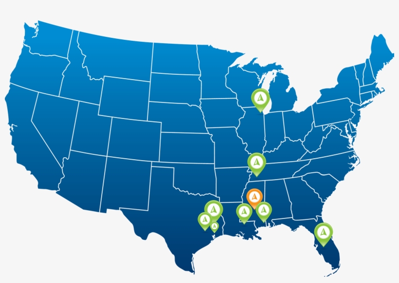 Mils Is Available To Service Your Transportation Needs - Map Of America Gray, transparent png