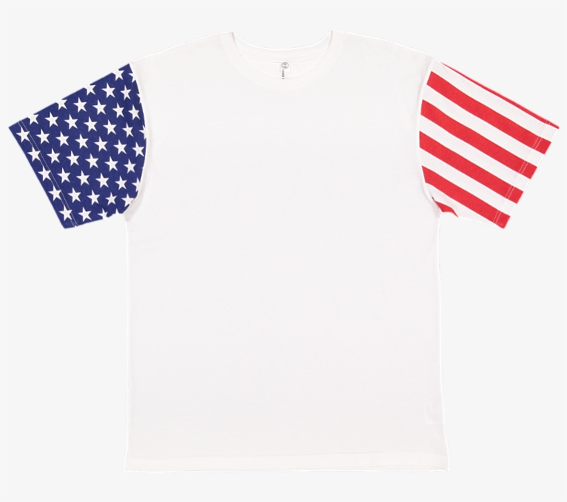 Colors - - Shirt With Stars And Stripes Sleeves, transparent png