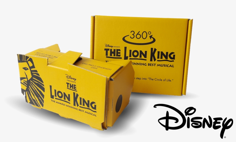 How To Plan And Execute A Successful Marketing Vr Cardboard - Disney, transparent png