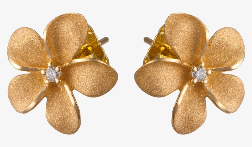 Flower Stud Earring - Earrings, transparent png