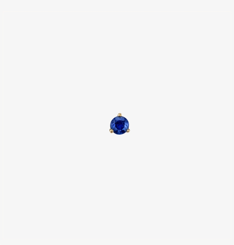Sapphire Stud - Sapphire, transparent png