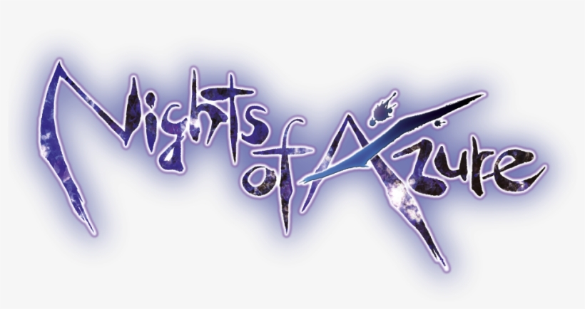Nights Of Azure Orders, Dlcs, And Status Updates - Nights Of Azure Logo, transparent png