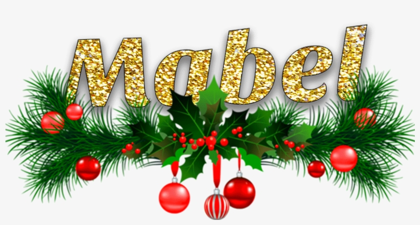 Mabel Material Para Accesorios, Moños, Viniles, Resinas, - Christmas Decoration For Invitation, transparent png