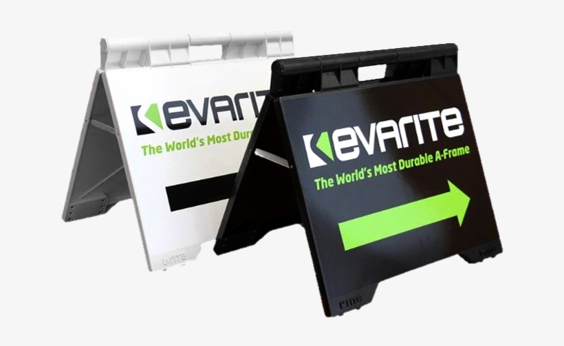 Evarite Sign A-frame - Paper, transparent png