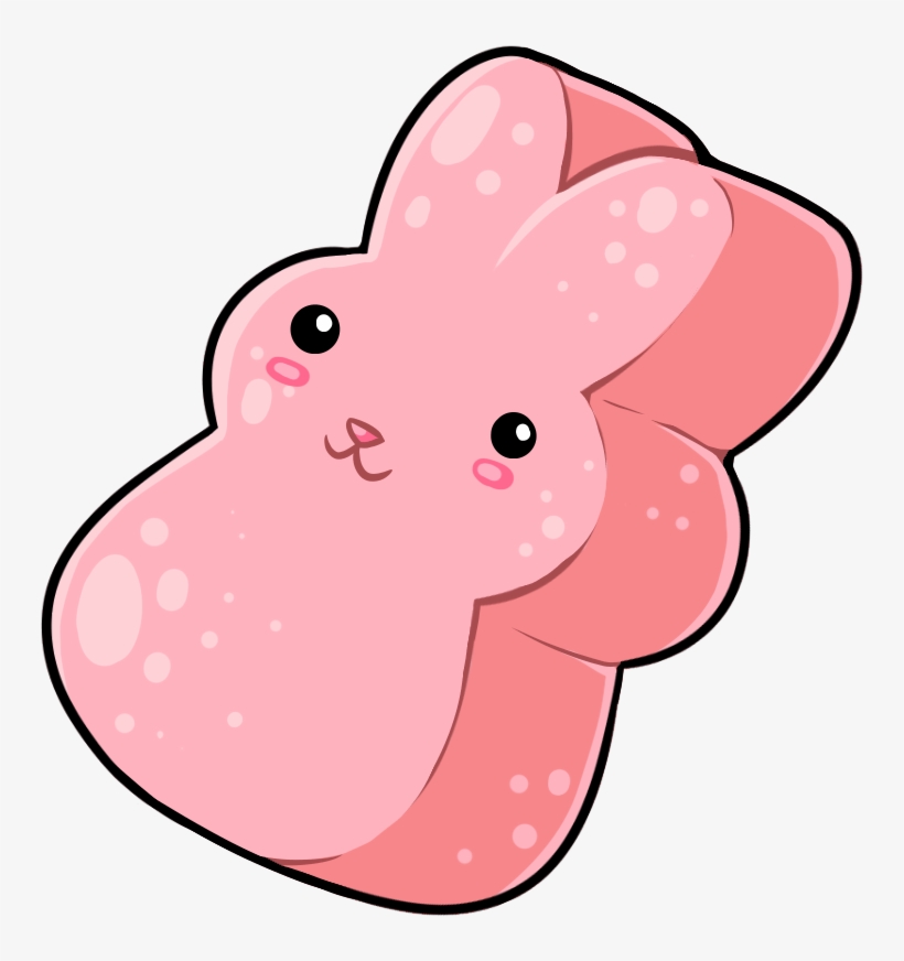 Pink Mallow Bunny - Mallow, transparent png