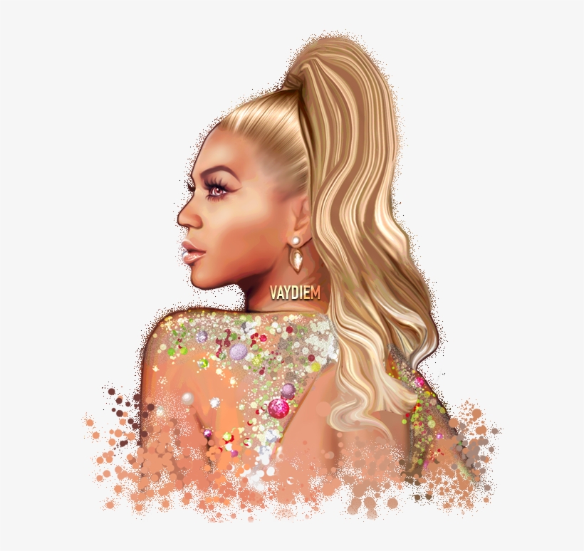Dog Posts On - Beyonce Cool Art, transparent png
