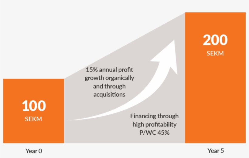15 Percent Will Double The Profit In Five Years - Graphic Design, transparent png