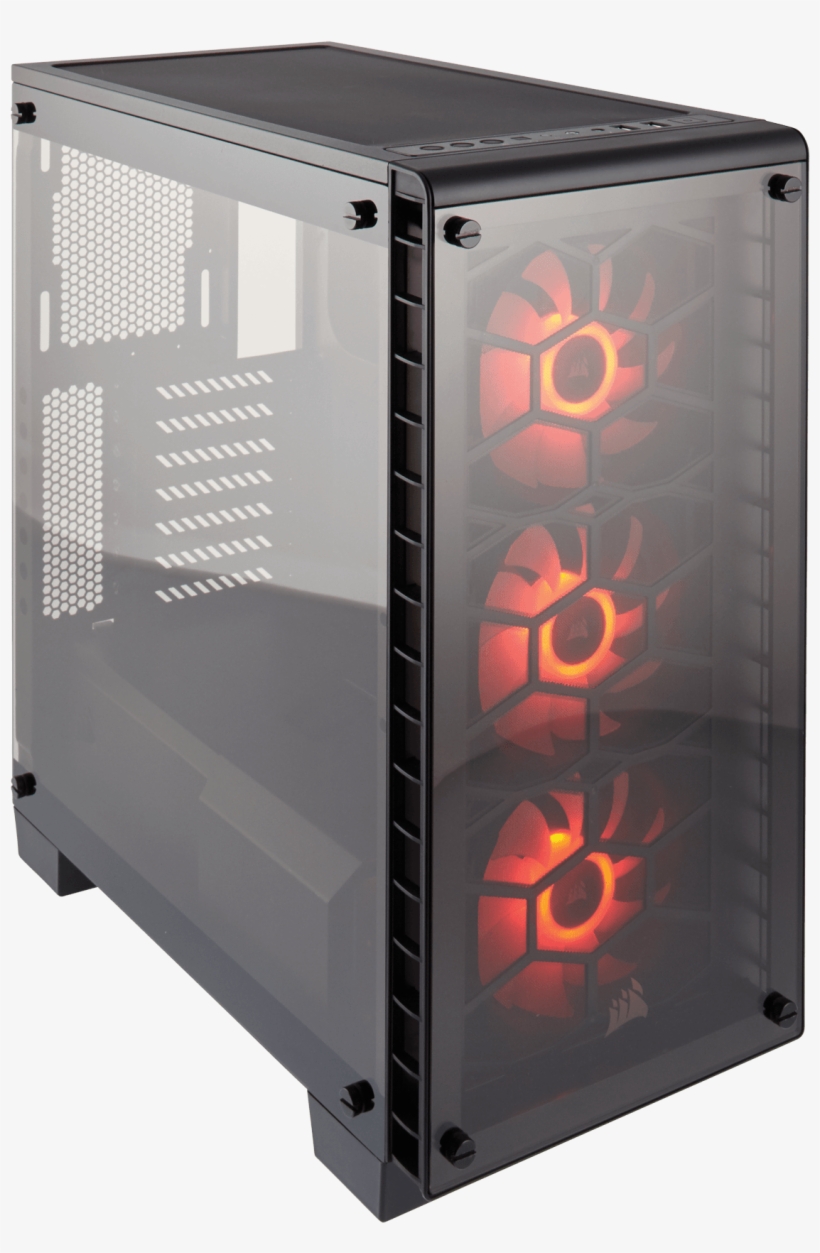 On Sale - Gabinete Corsair Crystal Series 460x Rgb, transparent png
