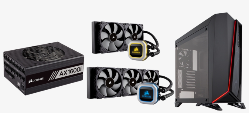 Corsair Launches New Psu, Coolers And Case At Ces - Corsair Products, transparent png