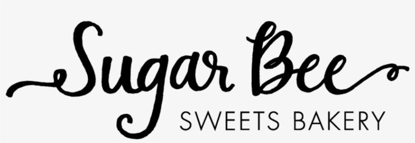 Logo Design For Sugar Bee Sweets - Calligraphy, transparent png