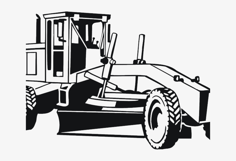 Tuning Car Clipart Png - Grader Clipart, transparent png