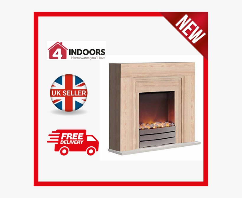 Warmlite Wl45011beech York Fireplace Suite Realistic - Swan 3.5l Retro Slow Cooker Blue (model No. Sf17021bln), transparent png