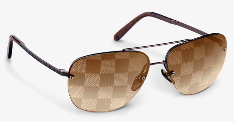 Picture Of Louis Vuitton Sunglasses Damier - Best Replica Mens Sunglasses, transparent png