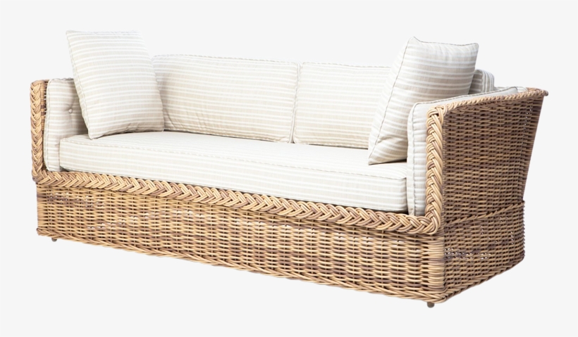 Outdoor Daybed Sofa The Wicker Works For Outdoor Wicker - Lounge Sofa Cala Millor, transparent png