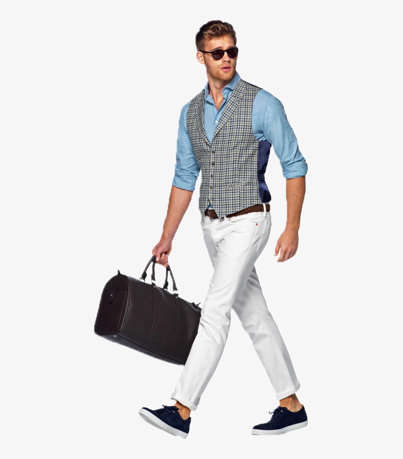 Modern Men's Clothing - Briefcase, transparent png