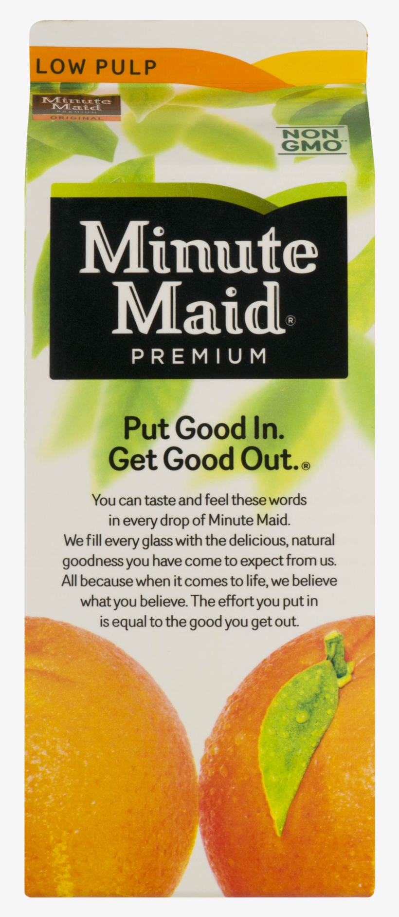 Minute Maid, Premium Orange Juice Original, 59 Fl - Minute Maid Orange Juice, transparent png