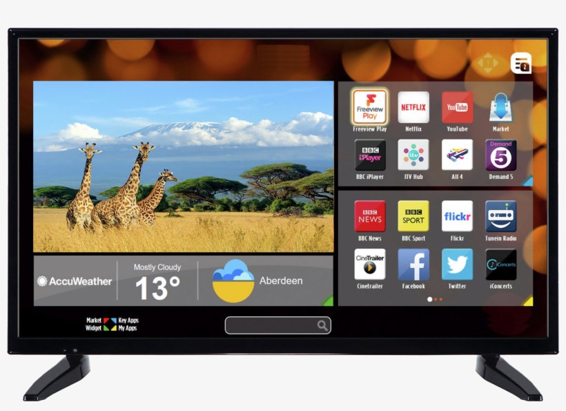 Free 24\" Smart Tv Free Gift Offer - Bush 24 Inch Hd Ready Smart Tv, transparent png