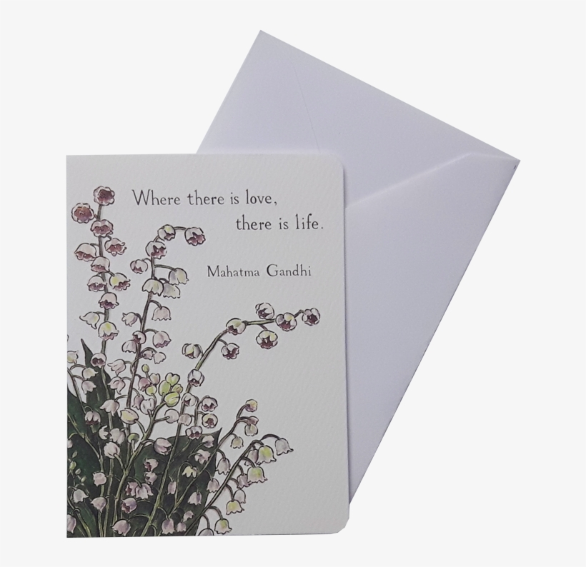 Lily Of The Valley Mini Card - Alyssum, transparent png