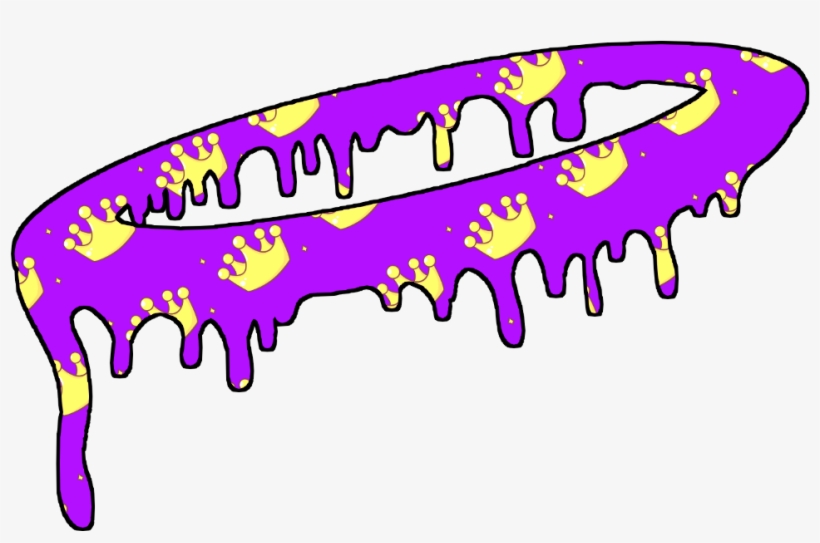 #hola #angel #crown #hat #drip #purple #dripping #frame - Angel Crown Png, transparent png