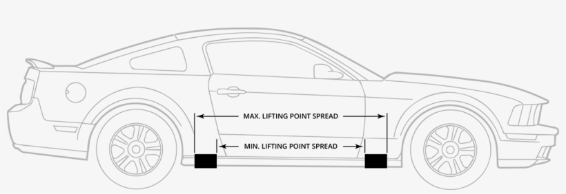 How To Measure Min - Ford Mustang Blueprint, transparent png