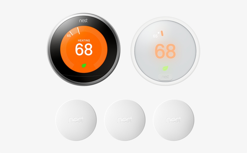 Thermostats With Temperature Sensors Circle 630x630 PNG Download