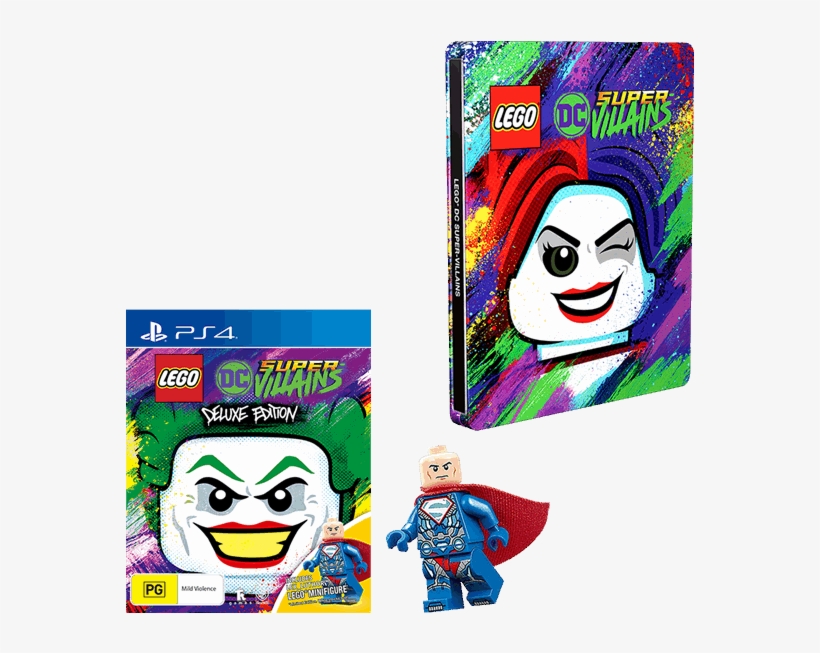 Lego Dc Super Villains Deluxe Edition, transparent png