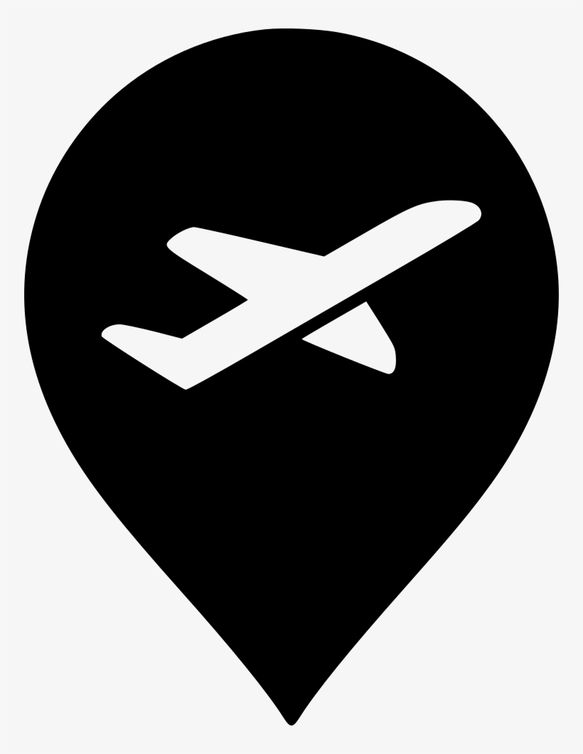 Png File Svg - Airport Icon Pin Png, transparent png