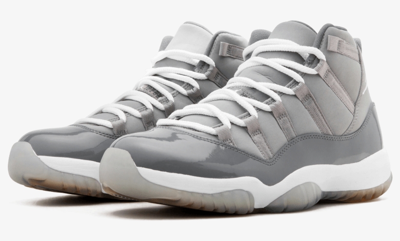 Air Jordan 11 Retro "cool Grey" - Sneakers, transparent png