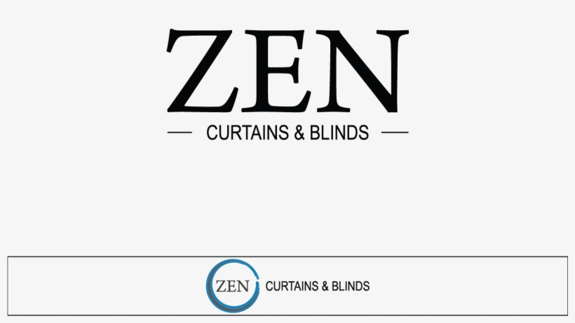 Logo Design By Smdhicks For Zen Curtains & Blinds - Body Central, transparent png