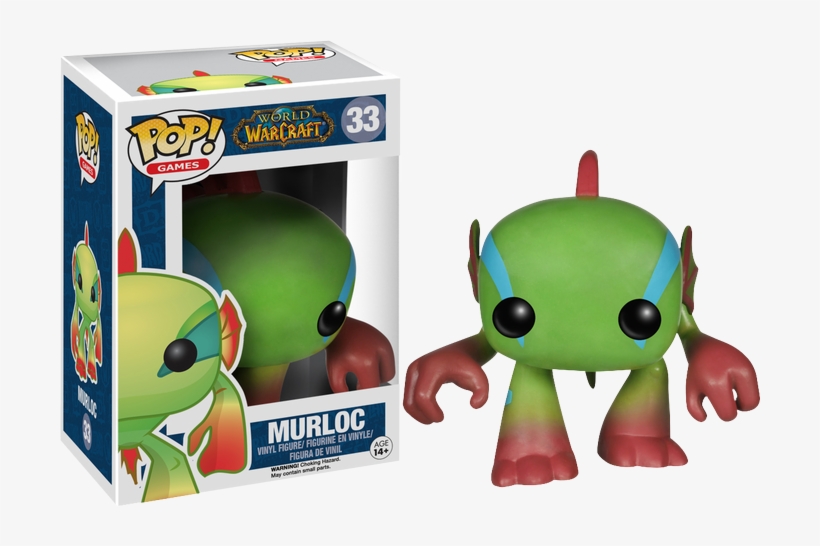 World Of Warcraft Murloc Pop Vinyl Figure - World Of Warcraft Funko Pop, transparent png