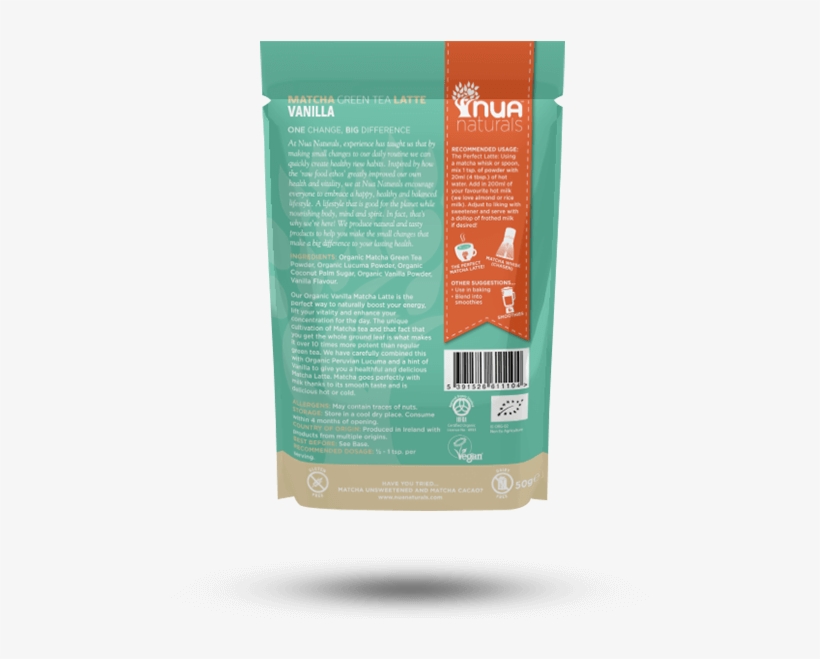 Matcha Latte Vanilla - Brochure, transparent png