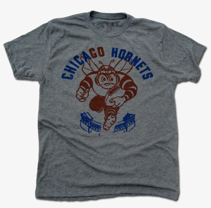 Chicago Hornets - Heather Grey - Active Shirt, transparent png