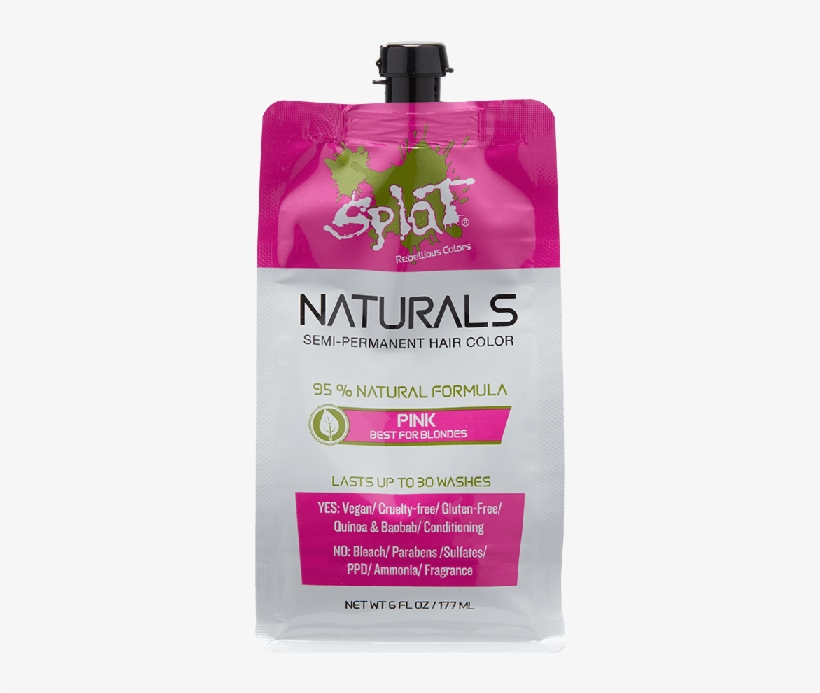 Splat Naturals Semi-permanent Hair Color - Splat Hair Dye, transparent png