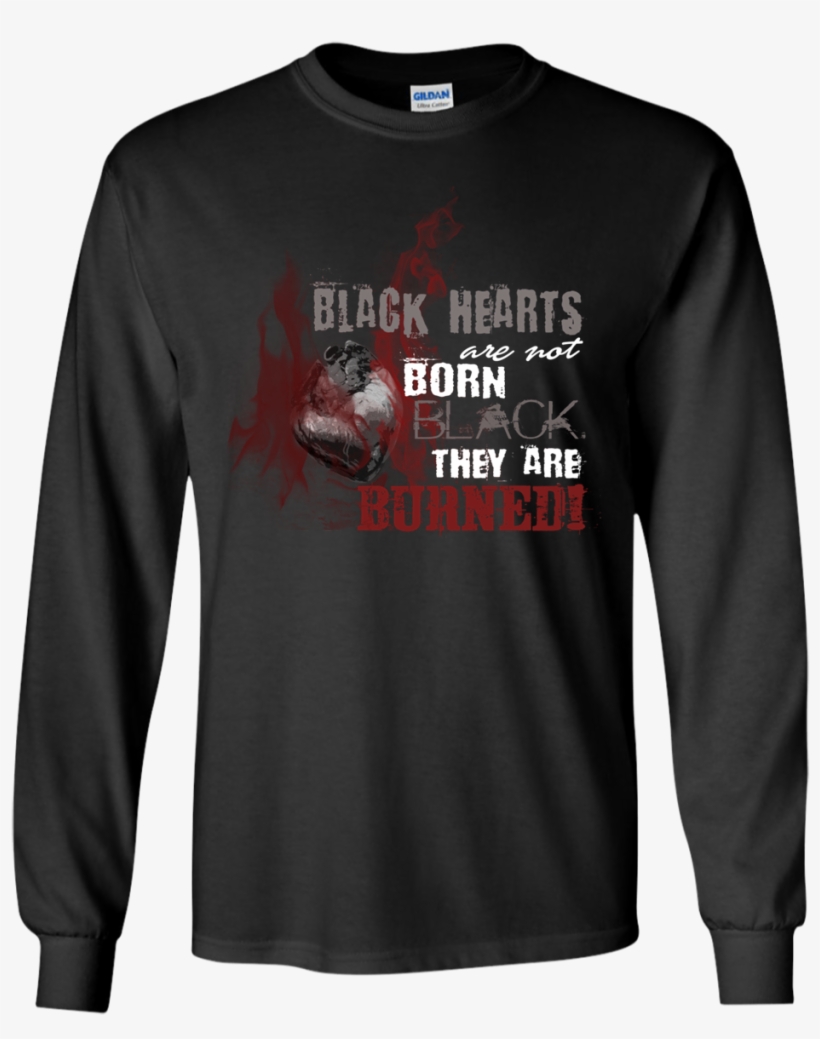 Black Hearts Are Not Born Black - Us Army Rangers Shirt, transparent png