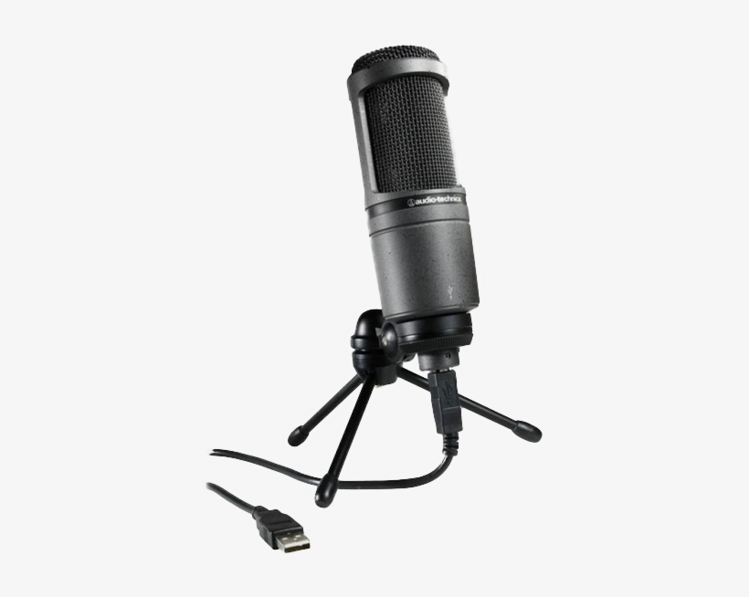 Usb Microphones - Audio Technica At2020 Usb+, transparent png