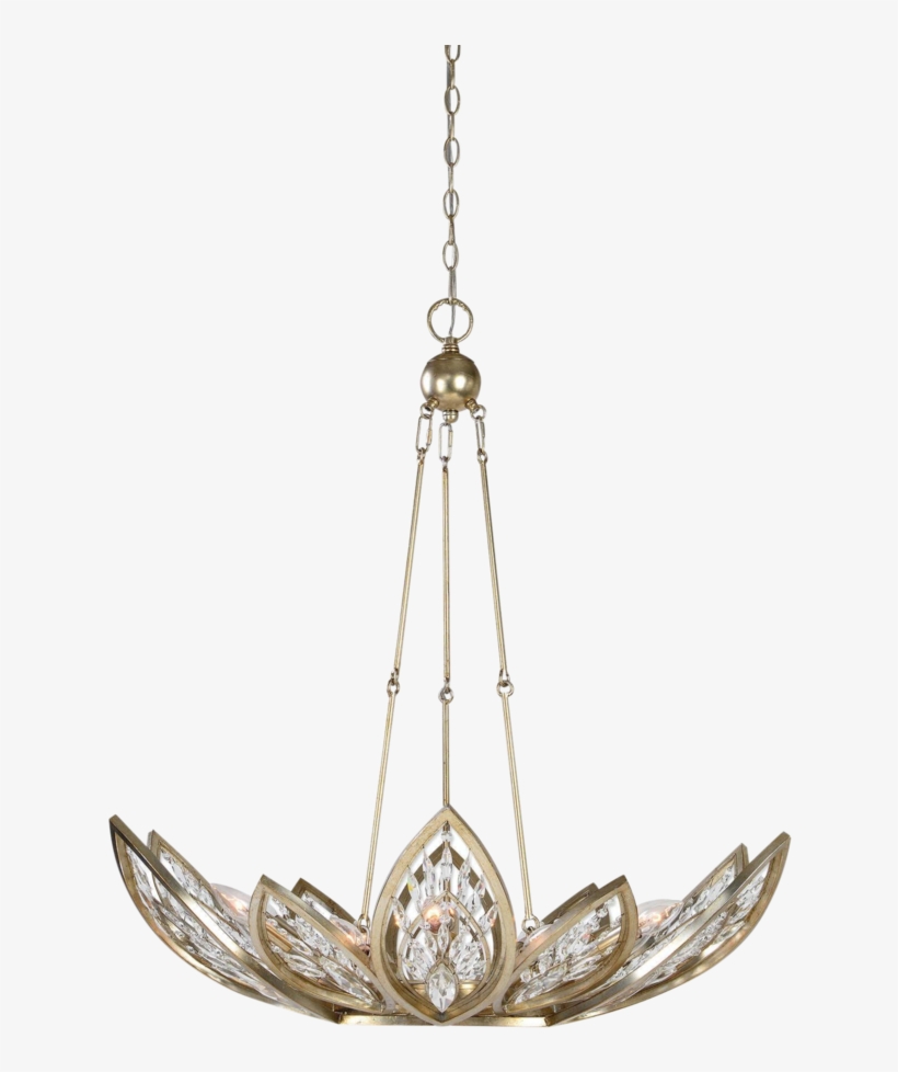 Modern Art Nouveau Chandelier - Chandelier, transparent png