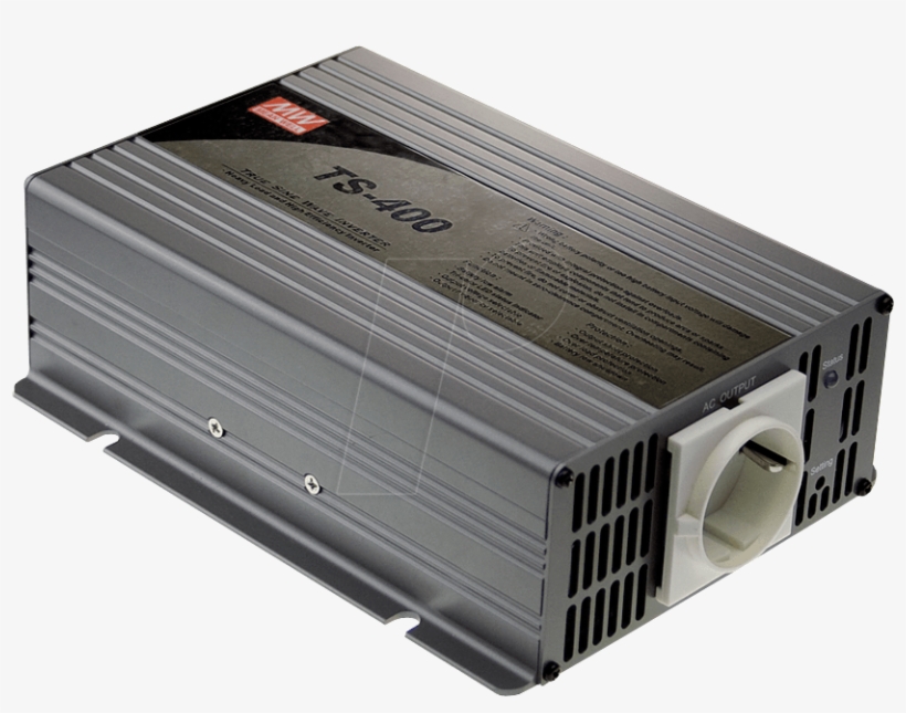 Dc/ac-converter, 48 V/ 230 V, 400 W Meanwell Ts - Ts 400 248, transparent png