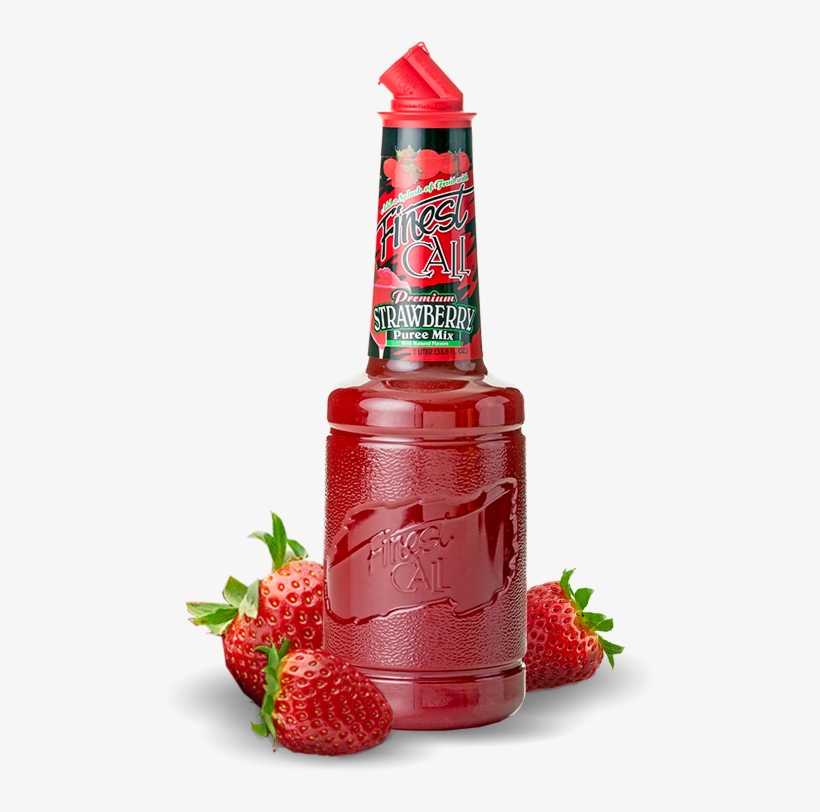 A Strawberry Puree Mix For Your Mixed Drinks That Require - Finest Call Wild Berry Puree, transparent png