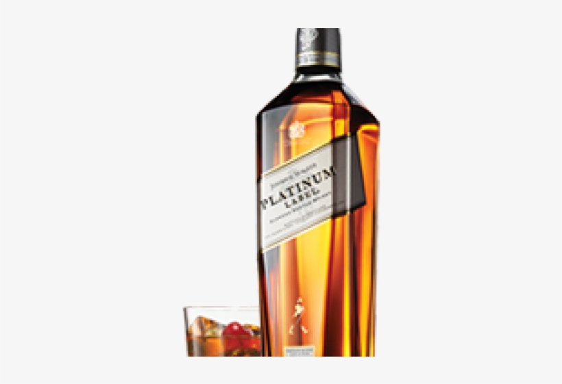 Bar Clipart Mixed Drink - Johnnie Walker Platinum Label, transparent png
