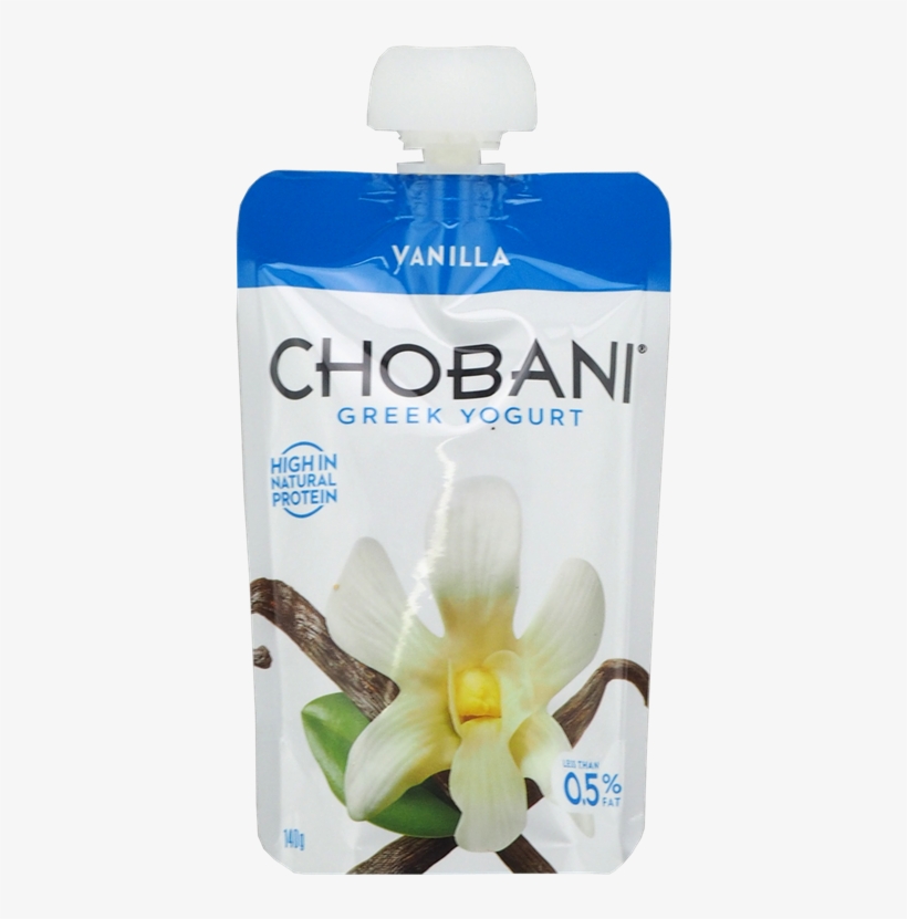Picture Of Chobani Greek Yoghurt Vanilla 140g - Chobani Greek Yogurt, transparent png